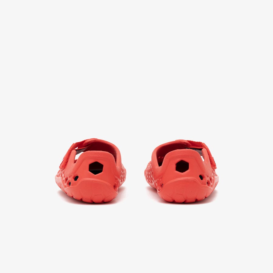 Red Vivobarefoot Ultra Bloom Kids' Hiking Shoes | America 0215UZGT